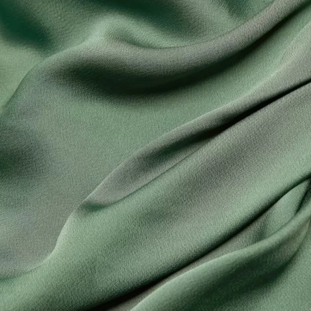 SIMKHAI Hansel Ruched Satin Halterneck Gown